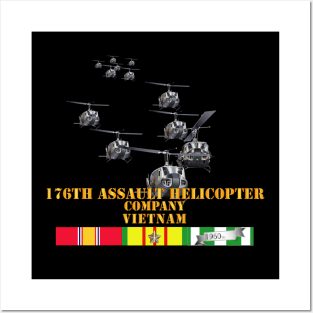 176th Assault Helicopter Co w SVC Posters and Art